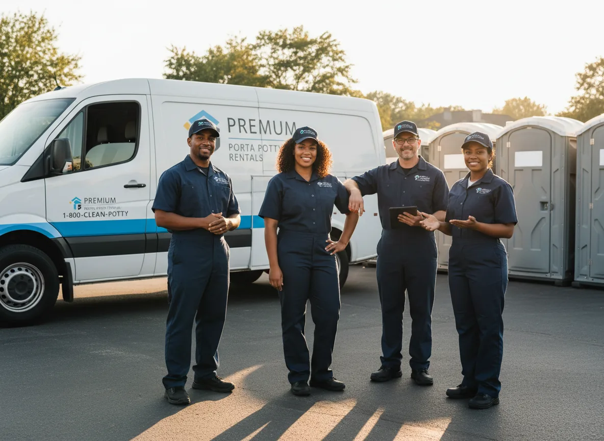 VIP Portable Toilets company in Downing, WI